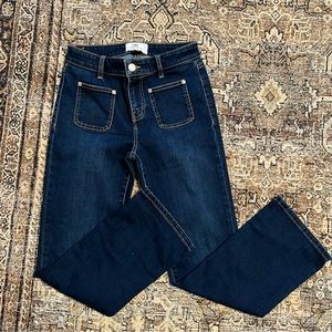 Current Elliott - the cropped boot patch pocket